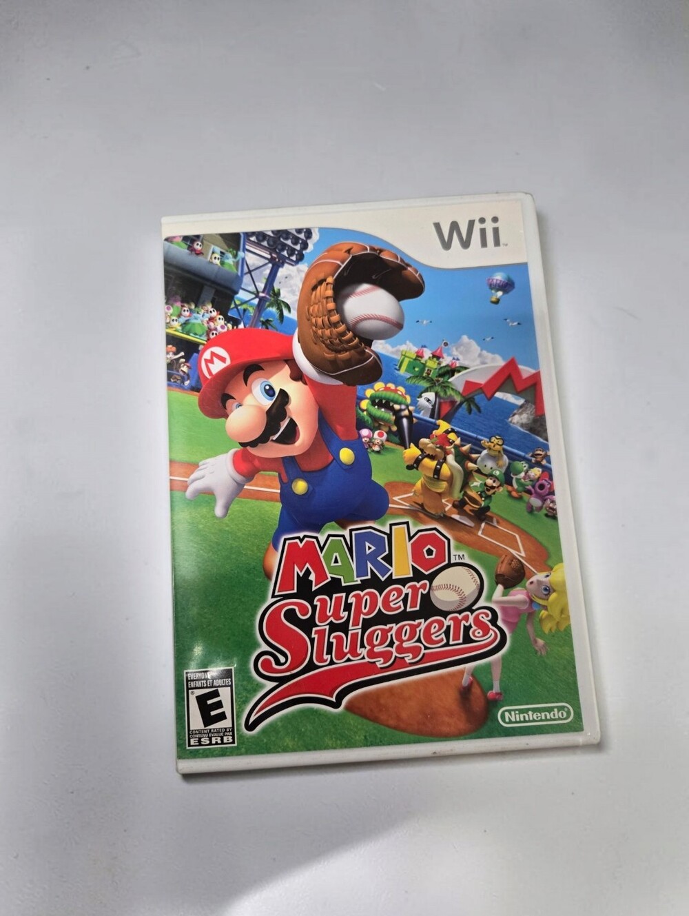 Mario Super Sluggers Nintendo Wii Baseball Video Game